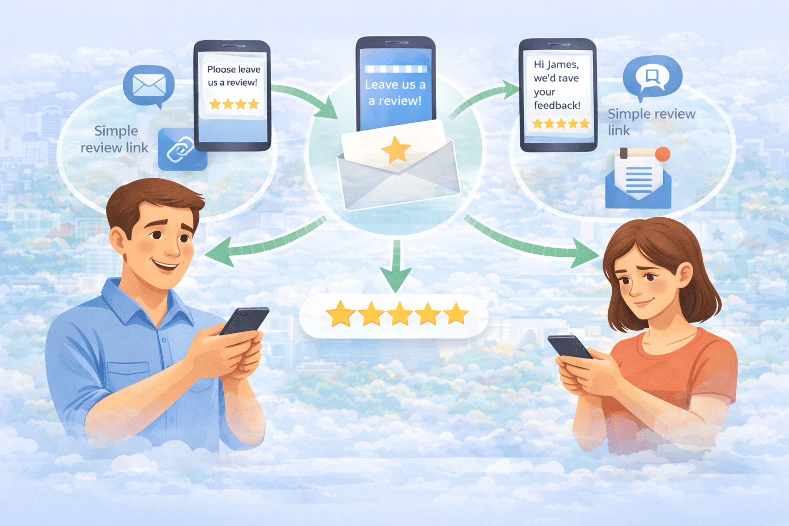 consistent review generation